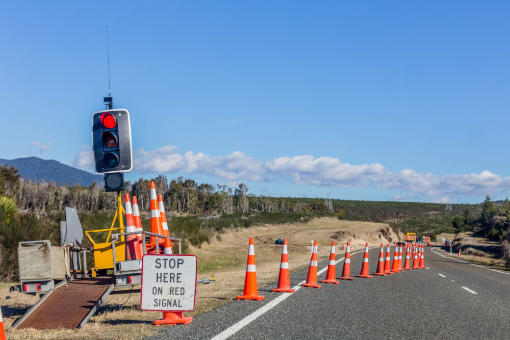 construction zone highway