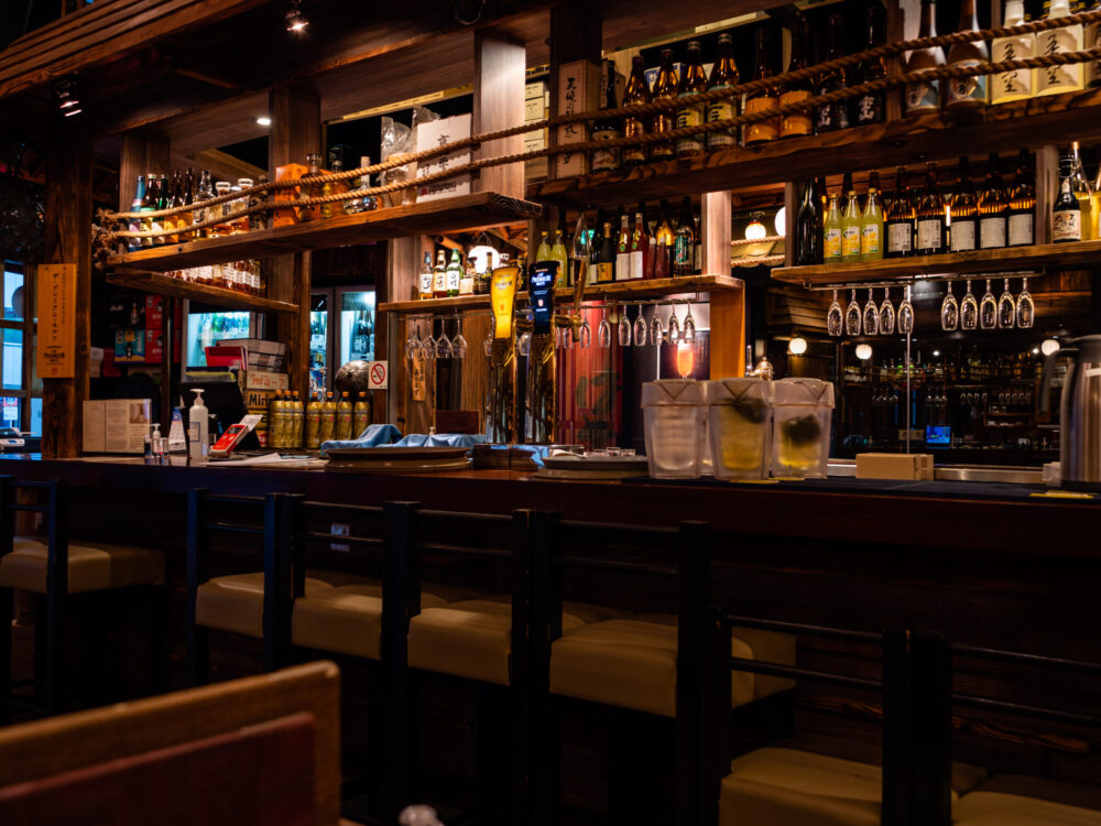 bar in restaurant