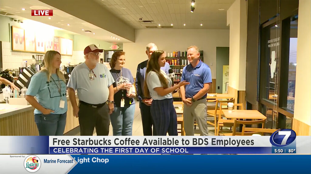 Starbucks news segment