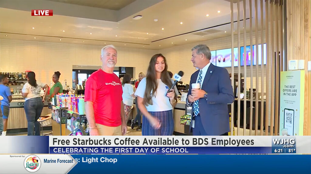 Starbucks news segment