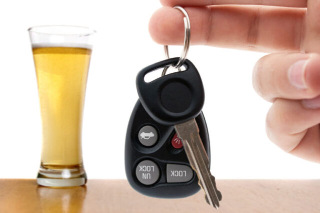 car keys beer